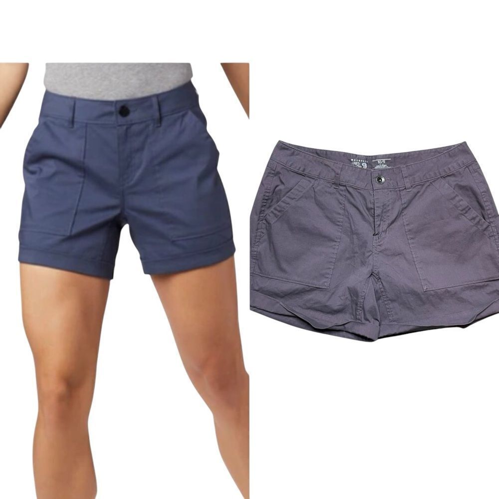 MOUNTAIN HARDWEAR AP Short Dusty Purple Size 10 5" Inseam